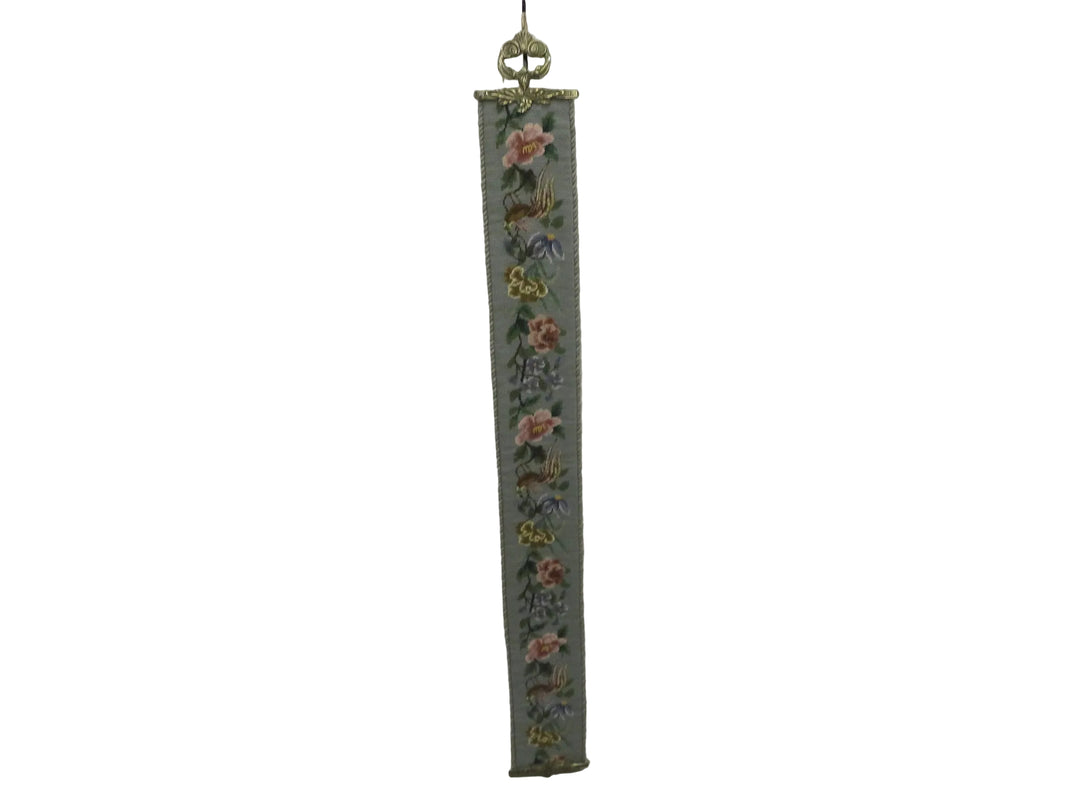 Needlepoint Bell Pull Hanging
