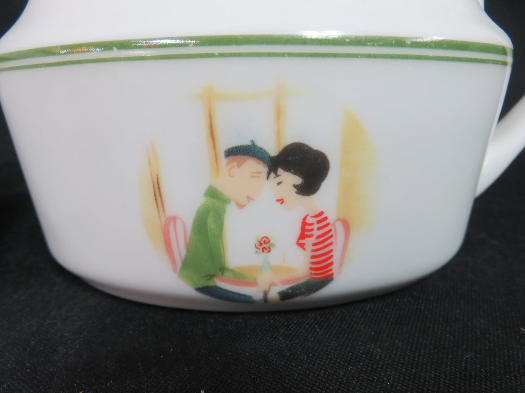 Whimsical Cream & Sugar Set