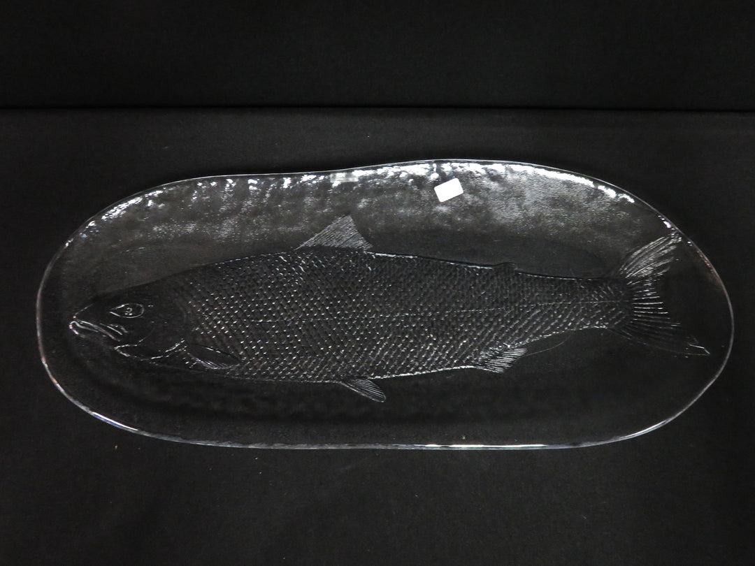 Kosta Boda Textured Fish Platter