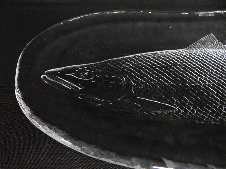 Kosta Boda Textured Fish Platter