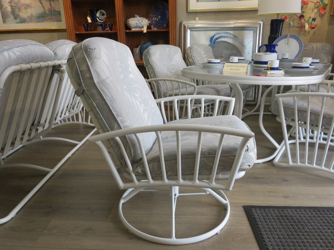 Patio Outdoor Table & Six Chairs