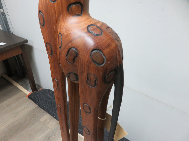 76"H Giraffe Floor Figurine