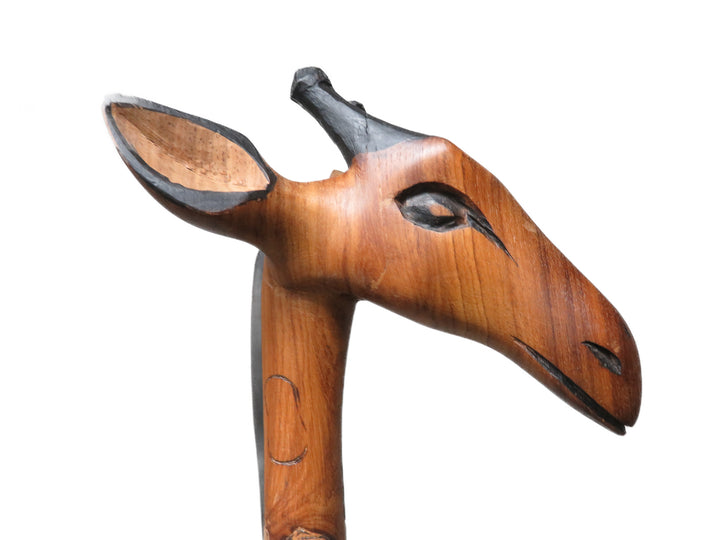 76"H Giraffe Floor Figurine