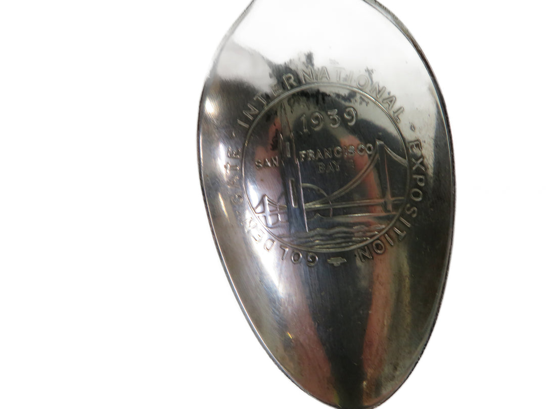 Golden Gate 1939 Exposition Sterling Spoon
