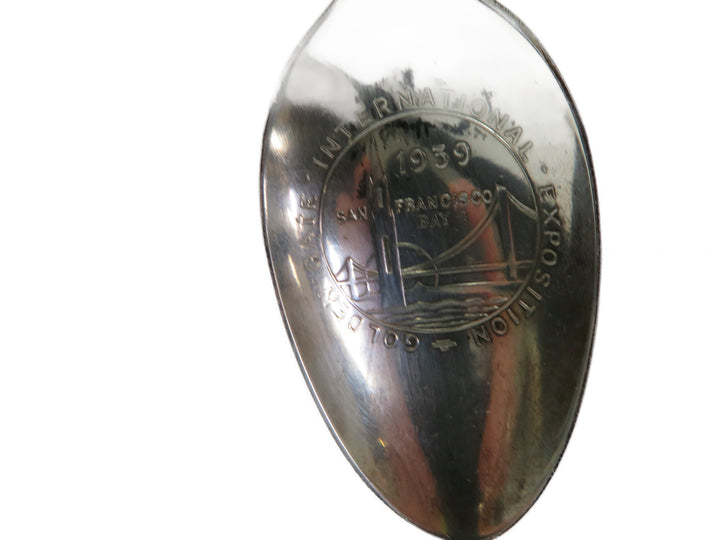 Golden Gate 1939 Exposition Sterling Spoon