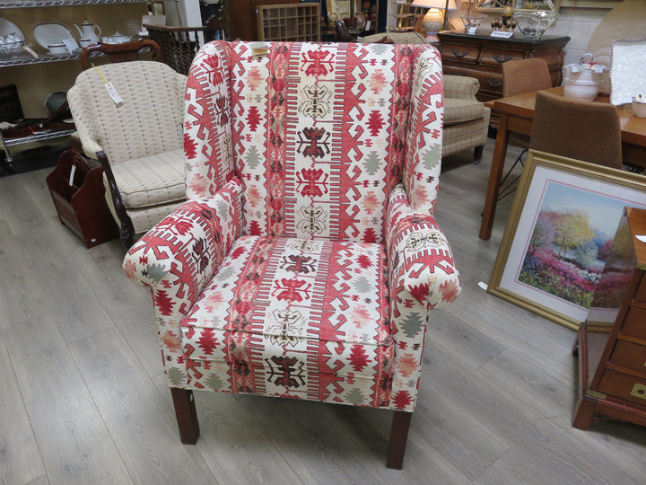 Hickory Chair Co. Wingback Chair