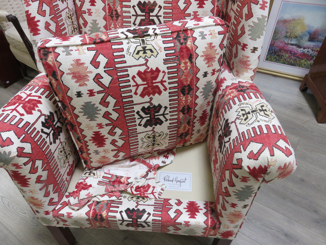 Hickory Chair Co. Wingback Chair