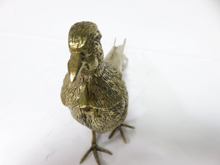 Vintage Brass Pheasants