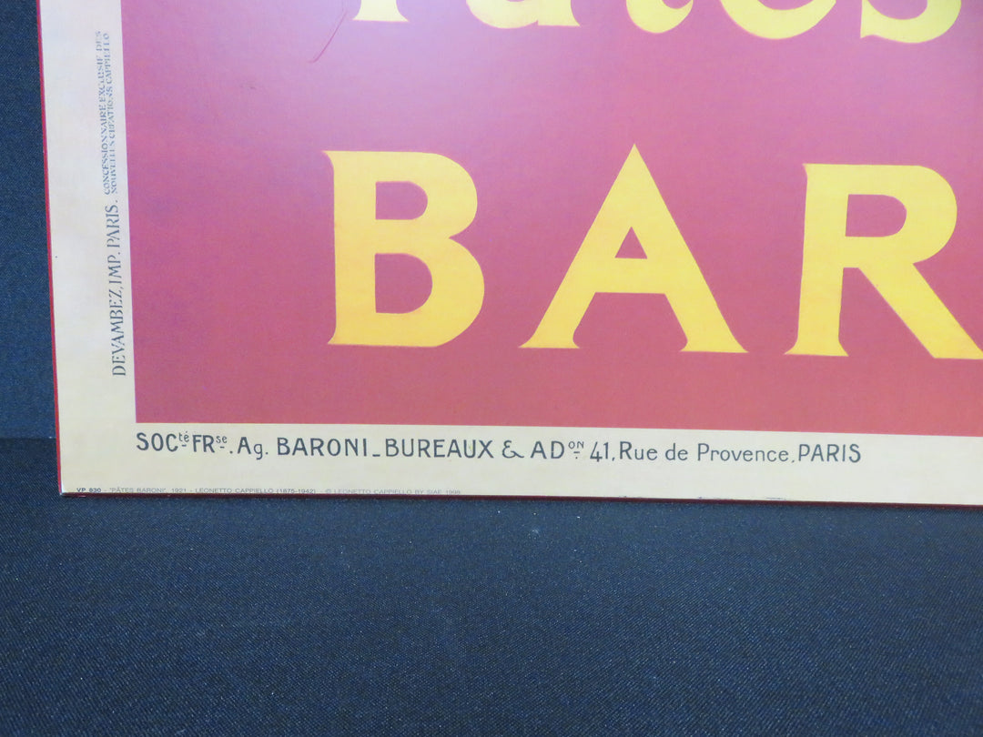"Pates Baroni" Poster