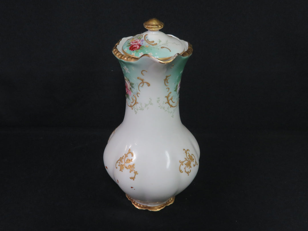 Antique Limoges Chocolate Pot