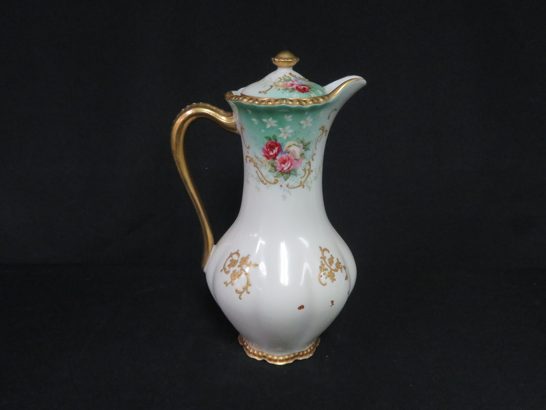 Antique Limoges Chocolate Pot