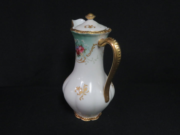 Antique Limoges Chocolate Pot