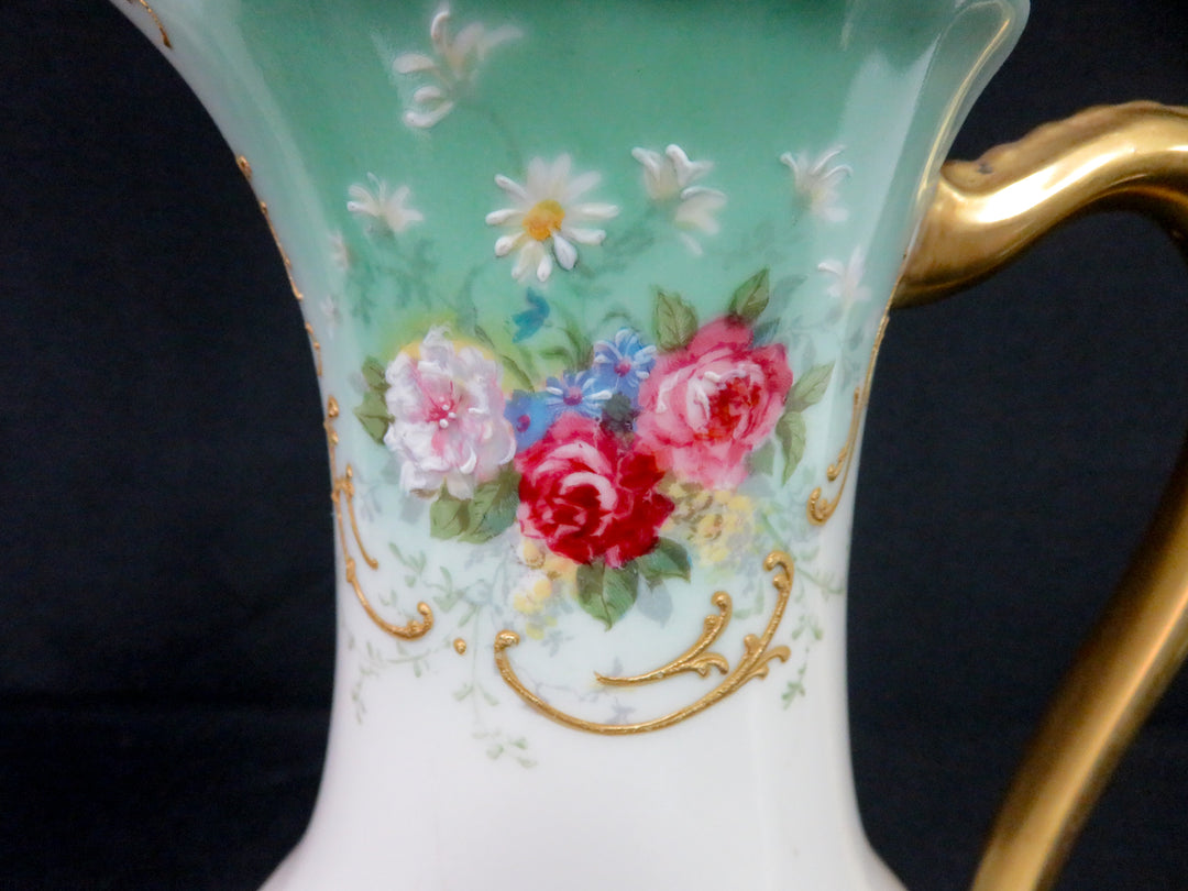 Antique Limoges Chocolate Pot