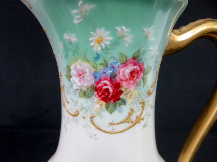 Antique Limoges Chocolate Pot