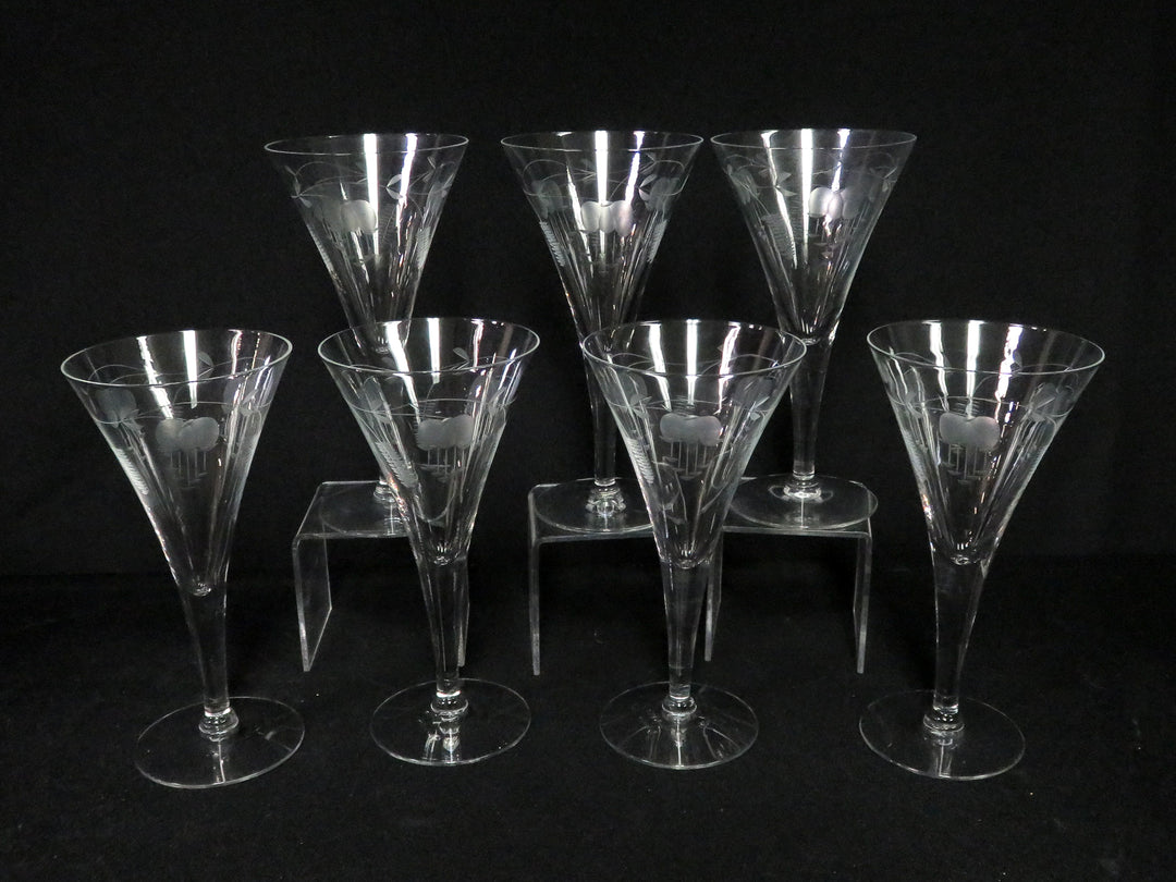 Princess House Fantasia Champagne Coupes