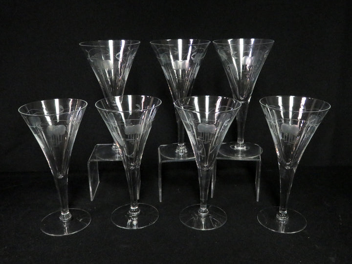 Princess House Fantasia Champagne Coupes