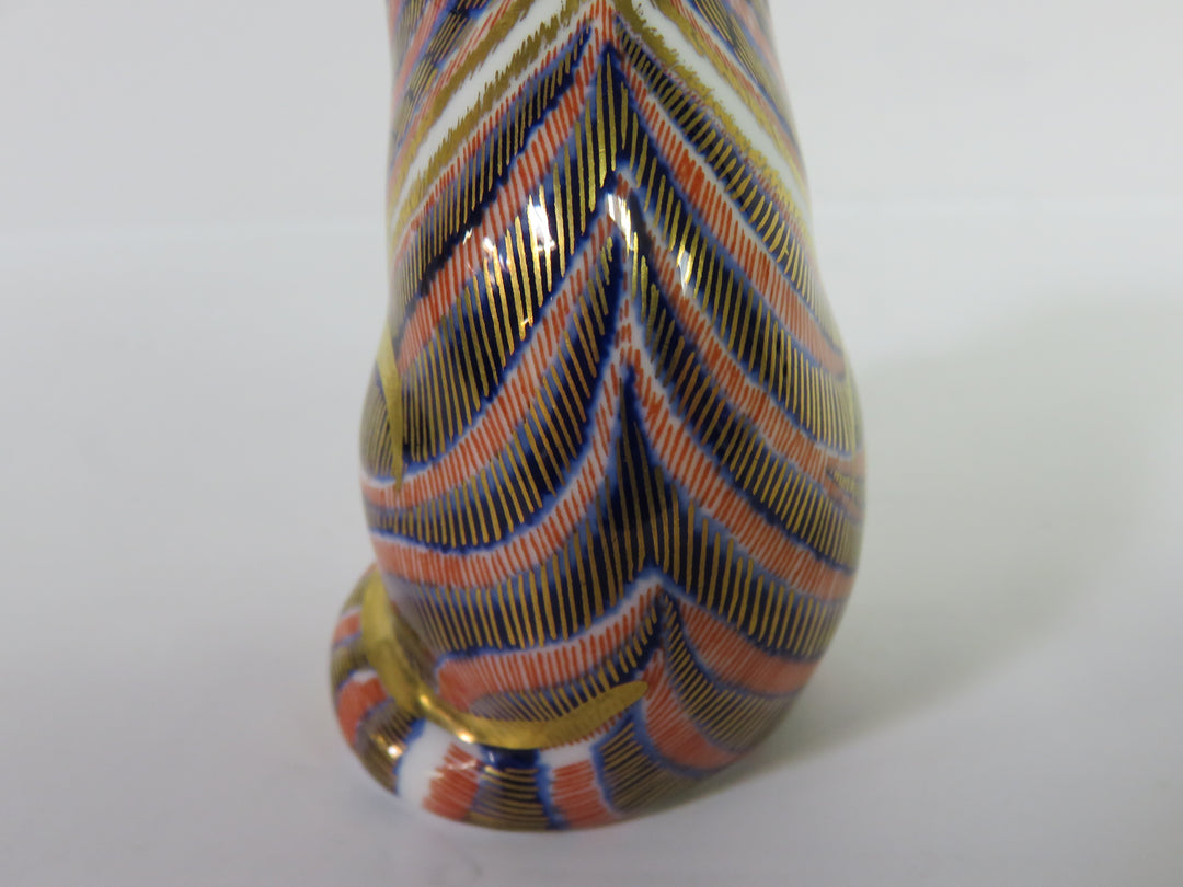 Royal Crown Derby Cat Figurine