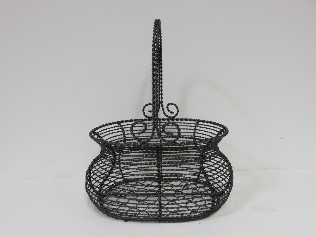 Woven Metal Basket