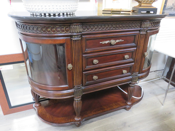 Italian Style Stone Topped Sideboard