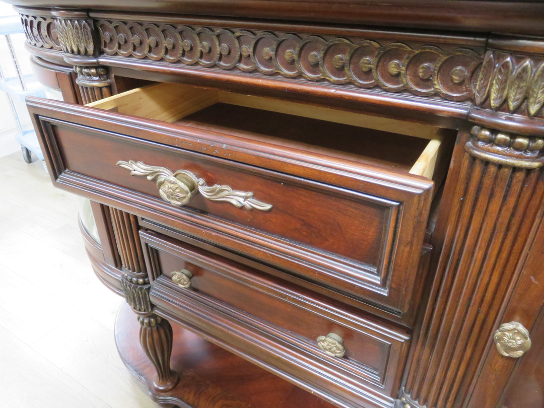 Italian Style Stone Topped Sideboard