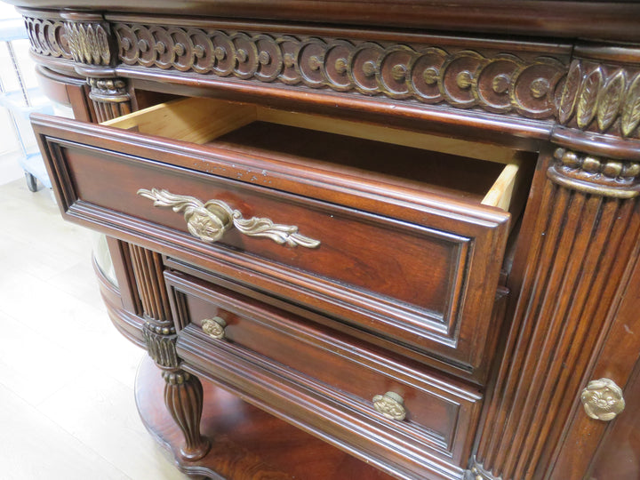 Italian Style Stone Topped Sideboard
