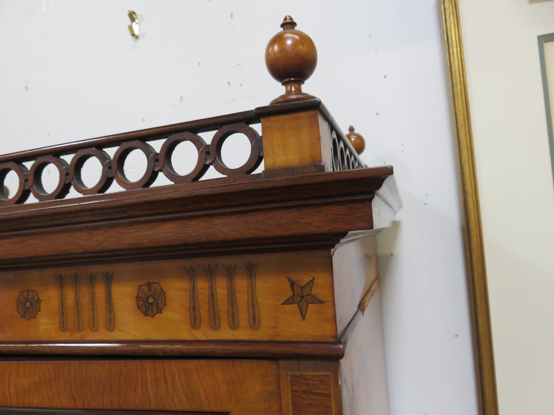 Antique Biedermeier-Style Secretary Desk