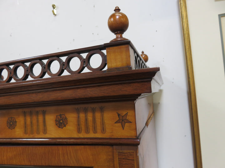 Antique Biedermeier-Style Secretary Desk