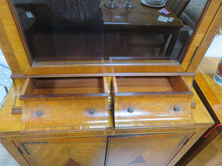 Antique Biedermeier-Style Secretary Desk