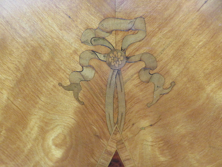 Antique Biedermeier-Style Secretary Desk