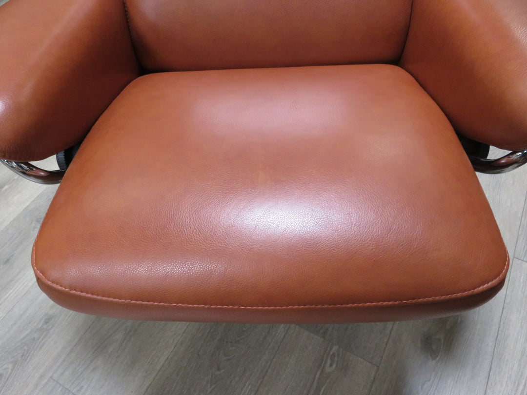 Ekornes Stressless Jazz Recliner & Ottoman