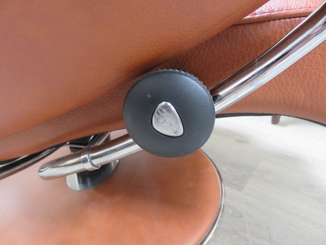 Ekornes Stressless Jazz Recliner & Ottoman
