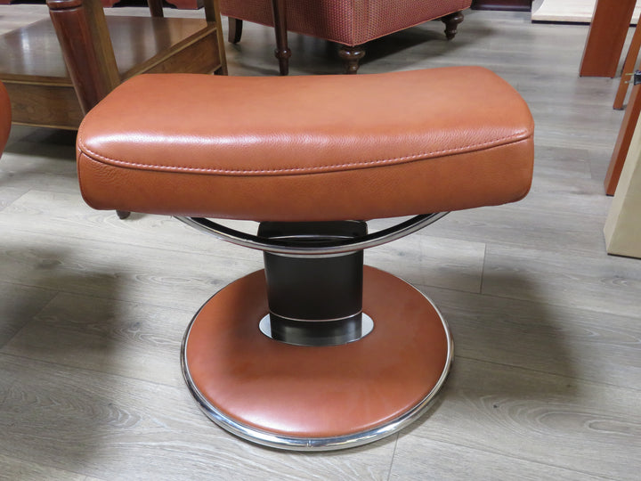 Ekornes Stressless Jazz Recliner & Ottoman
