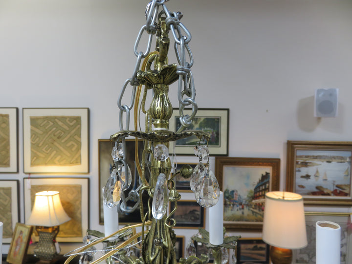 Vintage Brass Chandelier