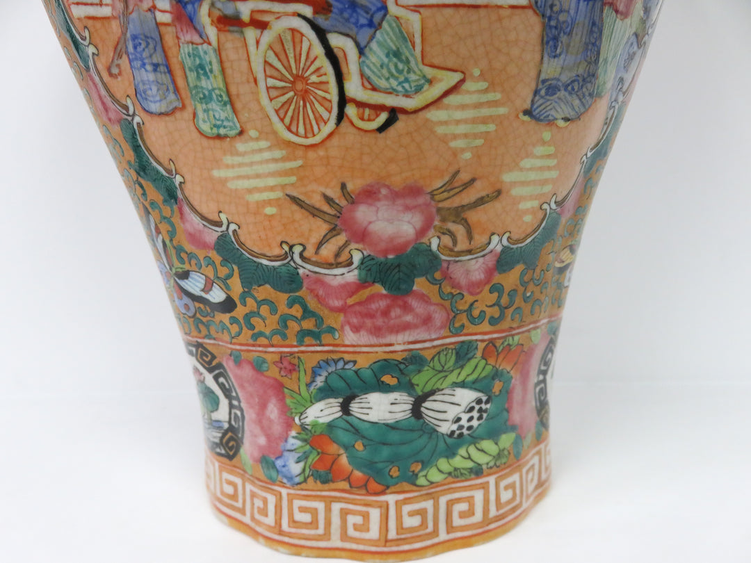 Chinese Rose Medallion Jar