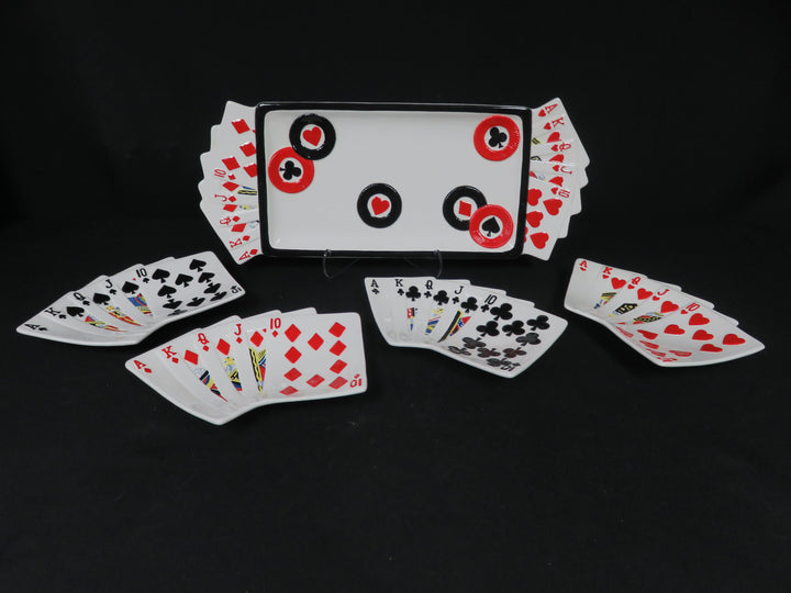 Appetizer "Game Night" Plates & Tray