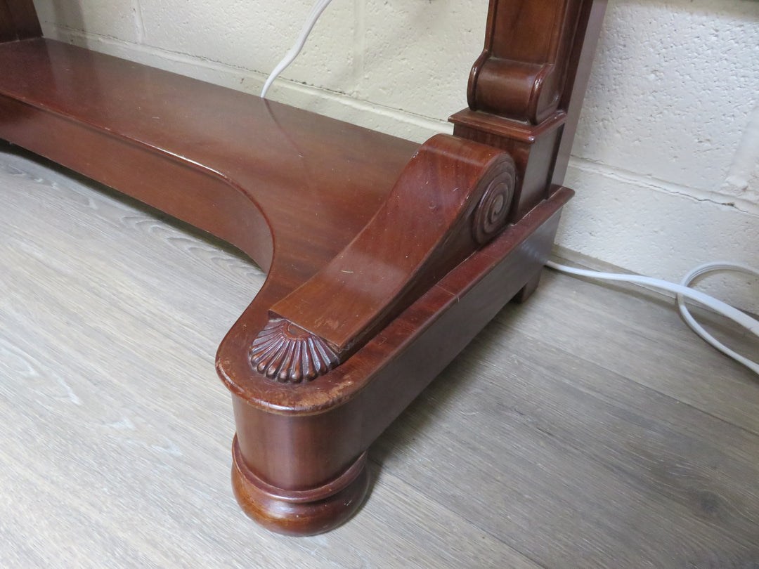 Mahogany Console Table