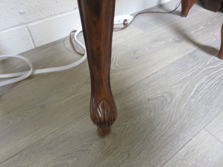 Vintage Demilune Console Table