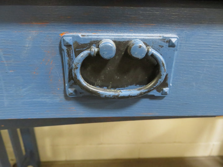 Blue Painted Desk