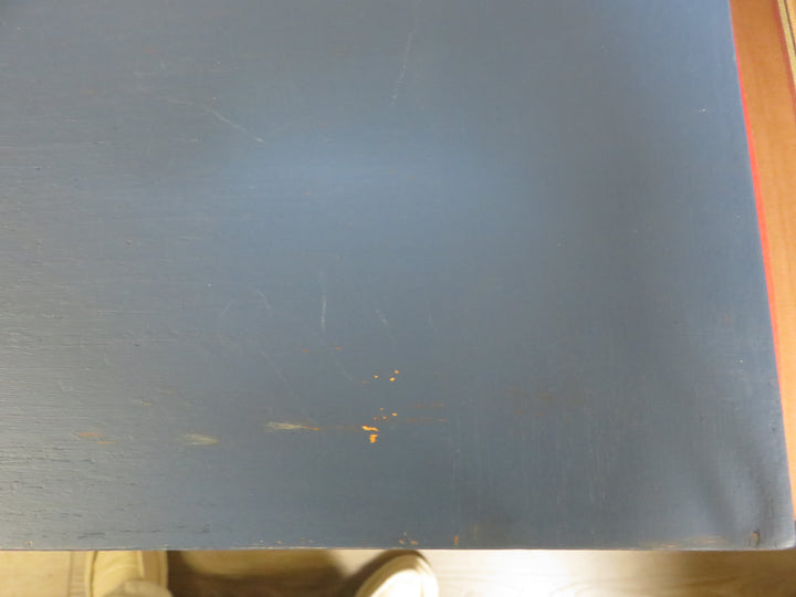 Blue Painted Desk