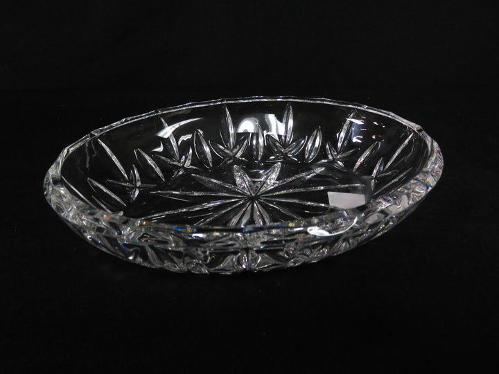 Gorham Crystal Dish & Spoon