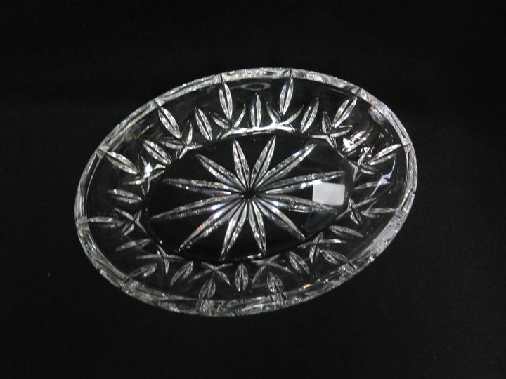 Gorham Crystal Dish & Spoon