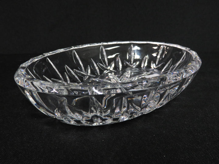 Gorham Crystal Dish & Spoon
