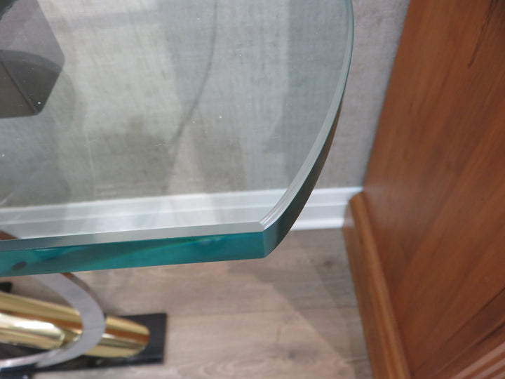 Post Modern Sculptural Console Table