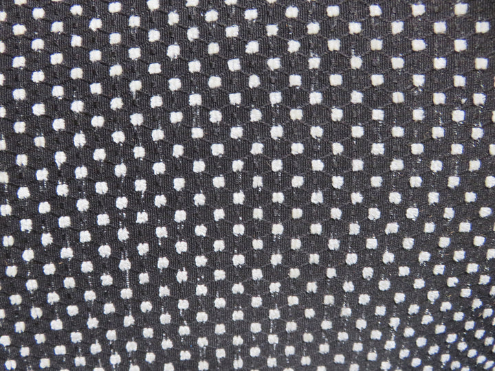 Black & White Camelback Sofa