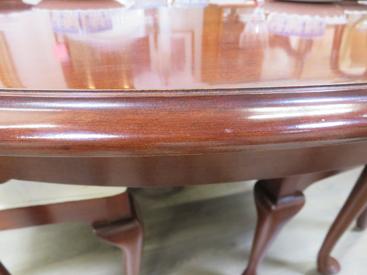 Ethan Allen Dining Table & Six Chairs