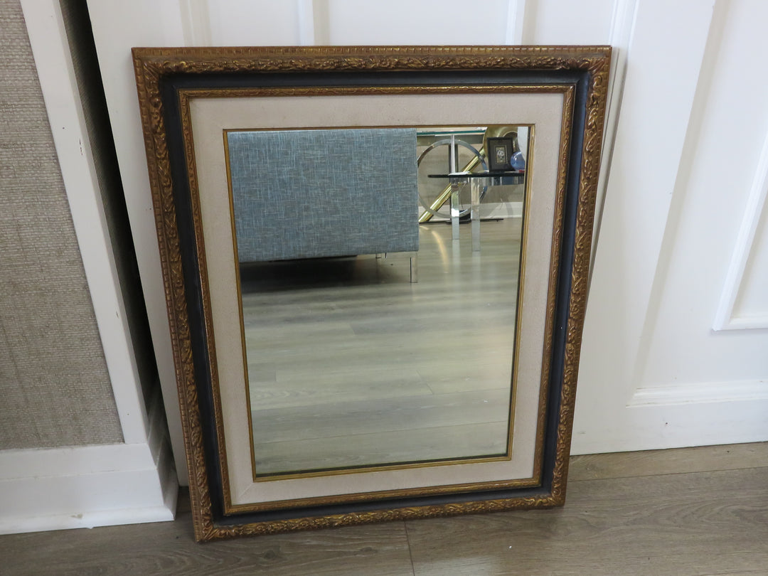 Black and Gold Mirror