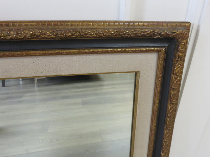 Black and Gold Mirror