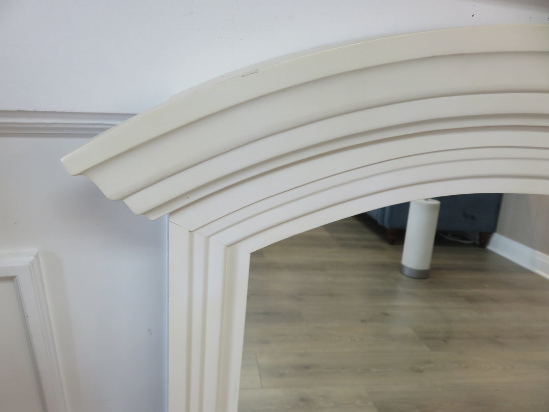 Cream Colored Mirror with Ledge