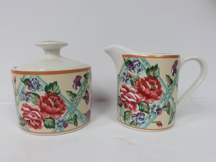 Fitz and Floyd Cream & Sugar