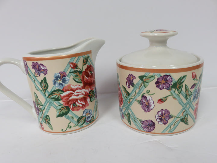 Fitz and Floyd Cream & Sugar